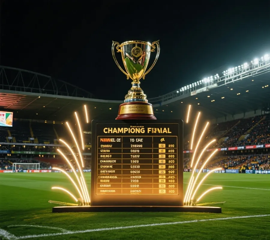 世界杯决赛阶段视觉示意